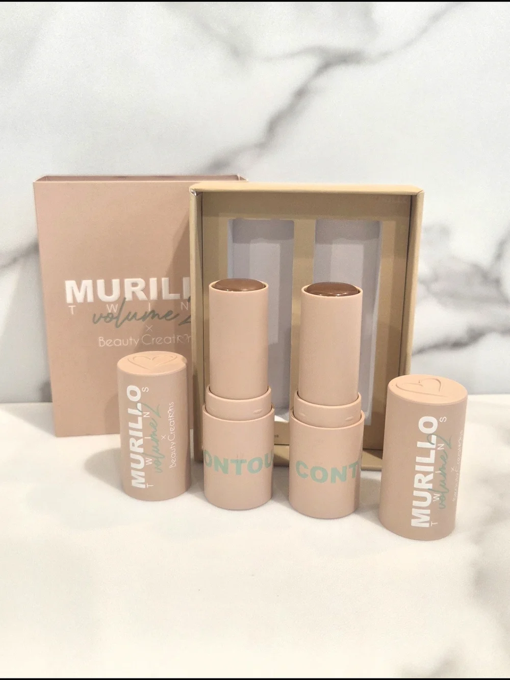 BEAUTY CREATIONS Murillo Twins Vol 2 Define Me Contour Sticks - NEW IN BOX